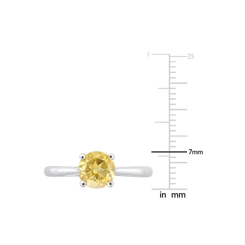 Citrine Ring in Sterling Silver – Image 7 of 7