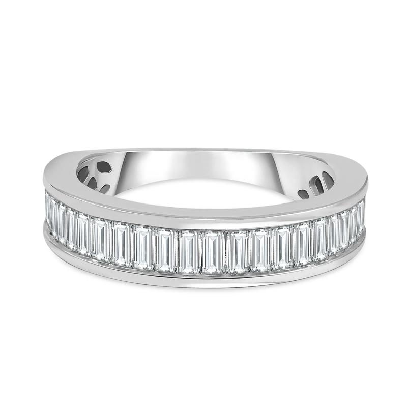 Lab Grown Diamond Band in 14K White Gold &#40;1 ct. tw.&#41; – Image 1 of 3