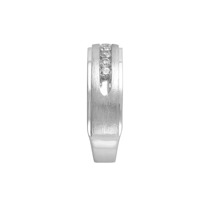 Men&#39;s Diamond Band in Platinum &#40;1/2 ct. tw.&#41; – Image 3 of 3