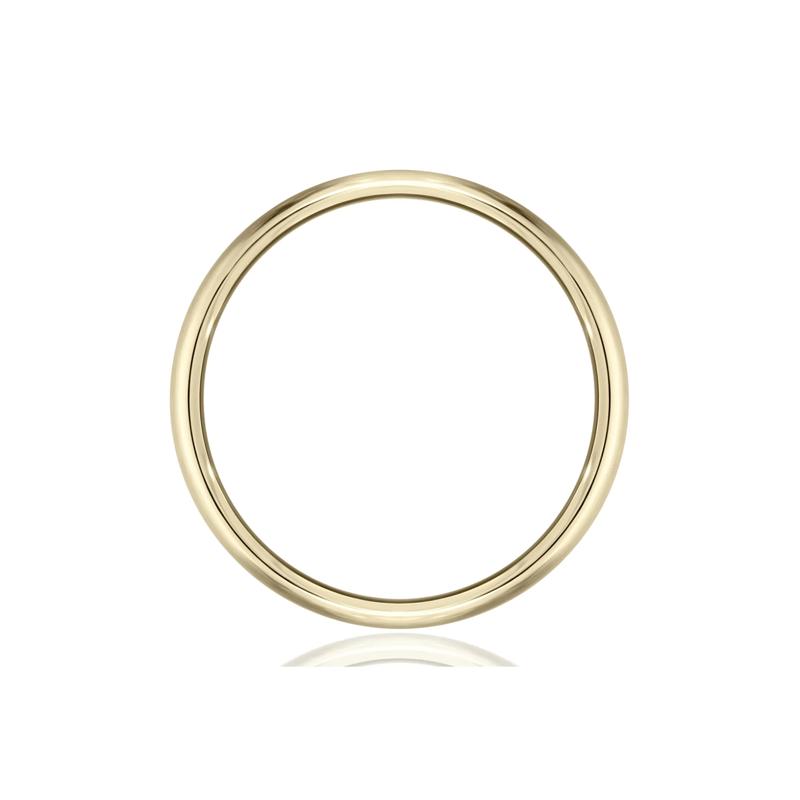 Wedding Band in 14K Yellow Gold, 6.5MM – Image 2 of 3
