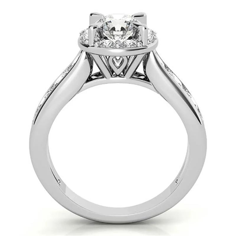 Diamond Engagement Ring in 14K White Gold &#40;2 ct. tw.&#41; – Image 2 of 3
