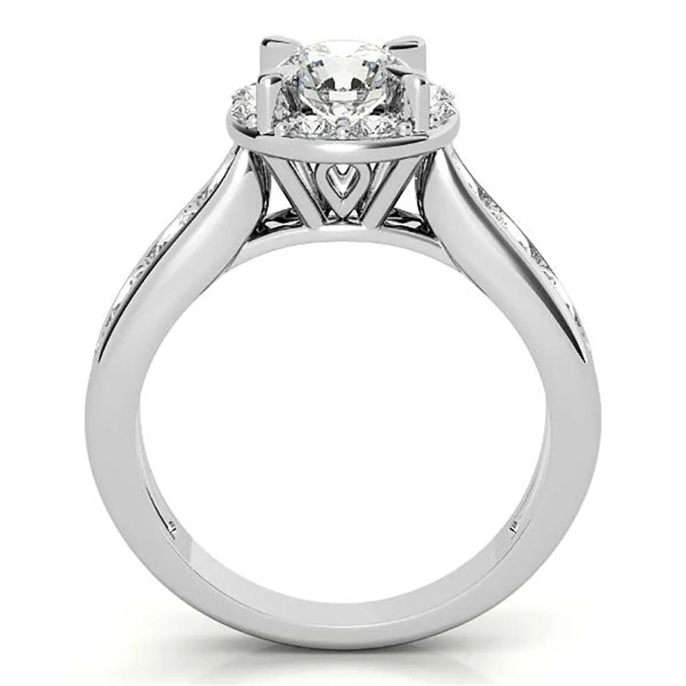 Diamond Engagement Ring in 14K White Gold (2 ct. tw.) – Image 2 of 3