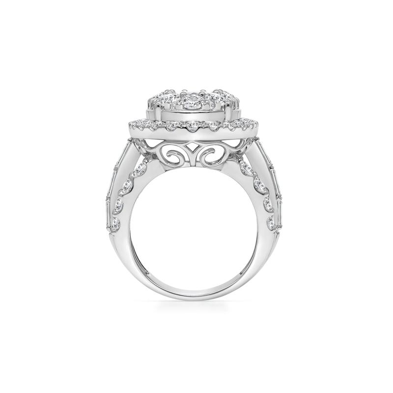 Lab Grown Diamond Composite Ring in 10K White Gold &#40;5 ct. tw.&#41; – Image 2 of 3