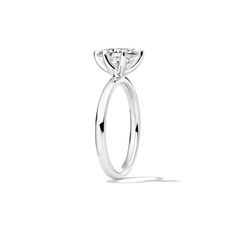 Diamond Marquise Solitaire Engagement Ring in 14K White Gold &#40;1 ct.&#41; – Image 3 of 5