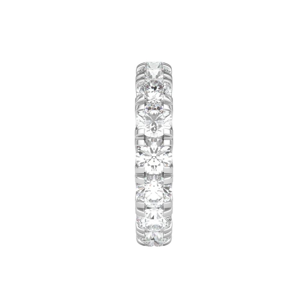 Diamond Wedding Band with Eternity Setting in 14K White Gold (5 ct. tw.) – Image 3 of 3