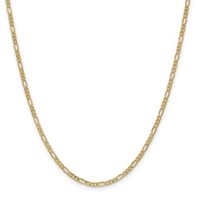 Figaro Chain in 14K Yellow Gold, 20"