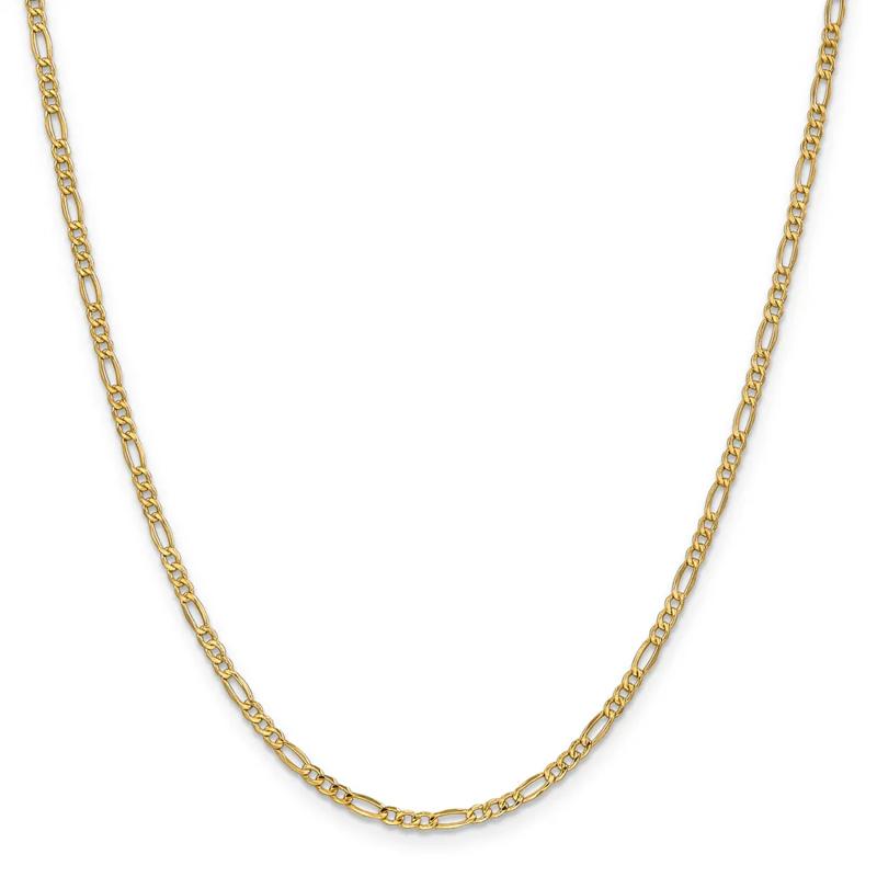 Figaro Chain in 14K Yellow Gold, 20&quot; – Image 1 of 1