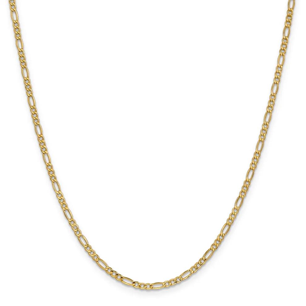 Figaro Chain in 14K Yellow Gold, 20" – Image 1 of 1