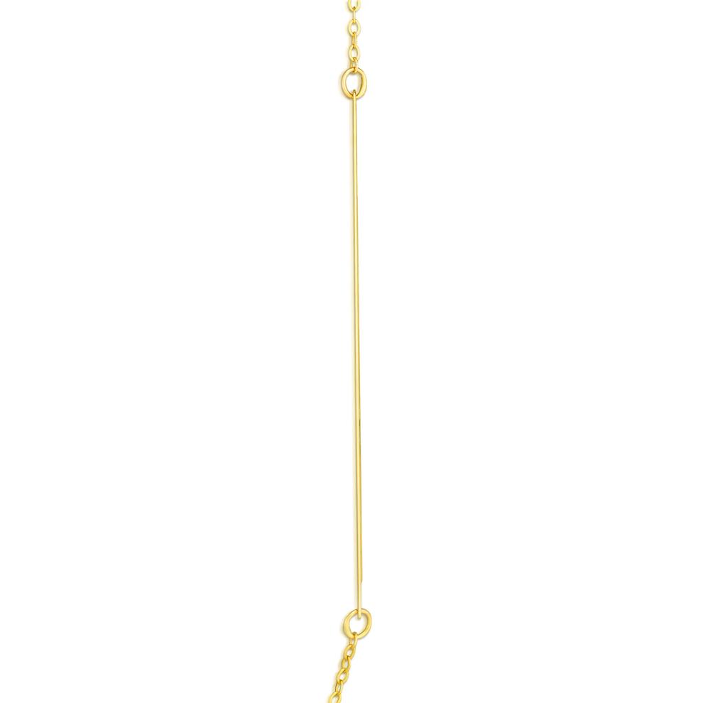 "A" Initial Necklace in 14K Yellow Gold – Image 2 of 3