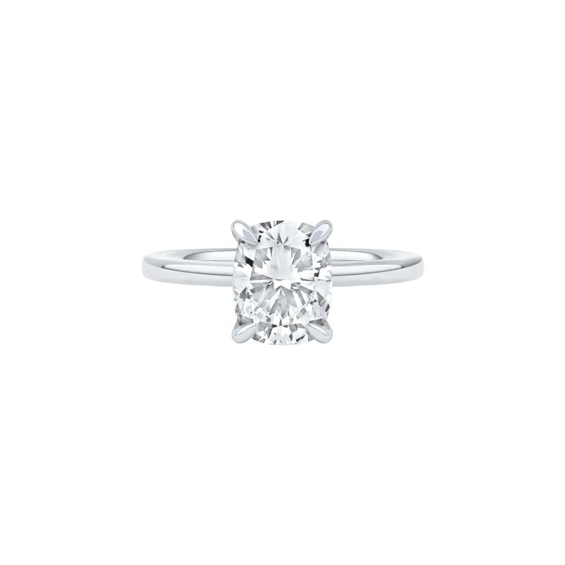Sutton Lab Grown Diamond  Elongated Cushion-Cut Engagement Ring in 14K White Gold &#40;2 1/7 ct. tw.&#41;  – Image 1 of 4