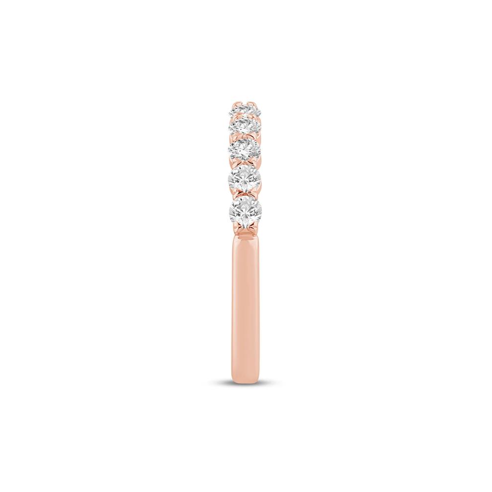 Lab Grown Round Diamond Open Band in 14K Rose Gold (1/2 ct. tw.) – Image 3 of 3