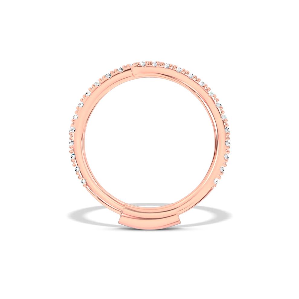 Lab Grown Diamond Bypass Insert in 14K Rose Gold (1/2 ct. tw.) – Image 2 of 4