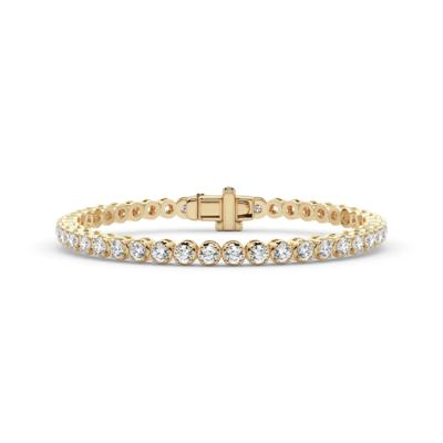 Lab Grown Diamond Tennis Bracelet in 14K Yellow Gold (6 1/4 ct. tw.)