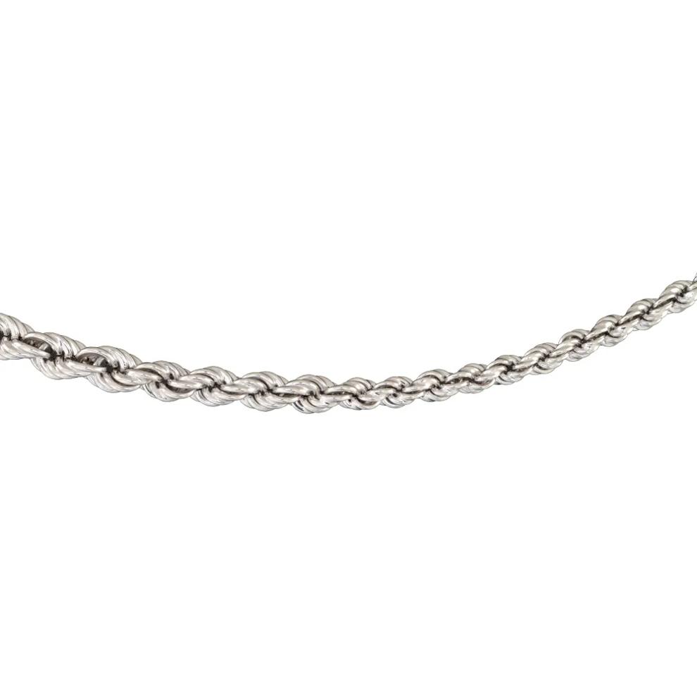Graduated Rope Chain Necklace in Sterling Silver, 22&rdquo; – Image 2 of 5