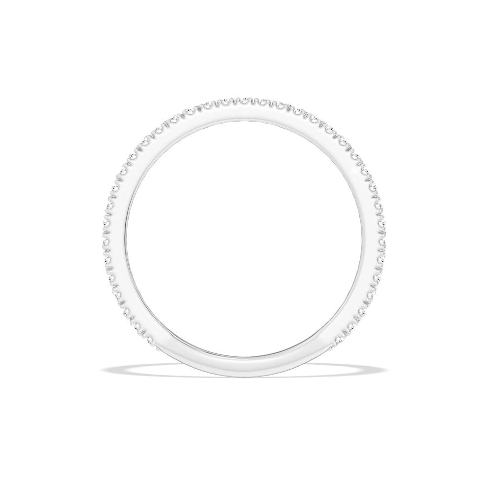 Lab Grown Diamond Double Row Split Open Band in 14K White Gold (1/2 ct. tw.) – Image 2 of 4