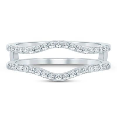 Diamond Contour Insert in 14K White Gold (1/3 ct. tw.)