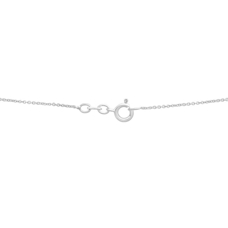 Lab-Created Pink Sapphire &amp; Diamond Accent Pendant &amp; Earrings Boxed Set in Sterling Silver – Image 5 of 6