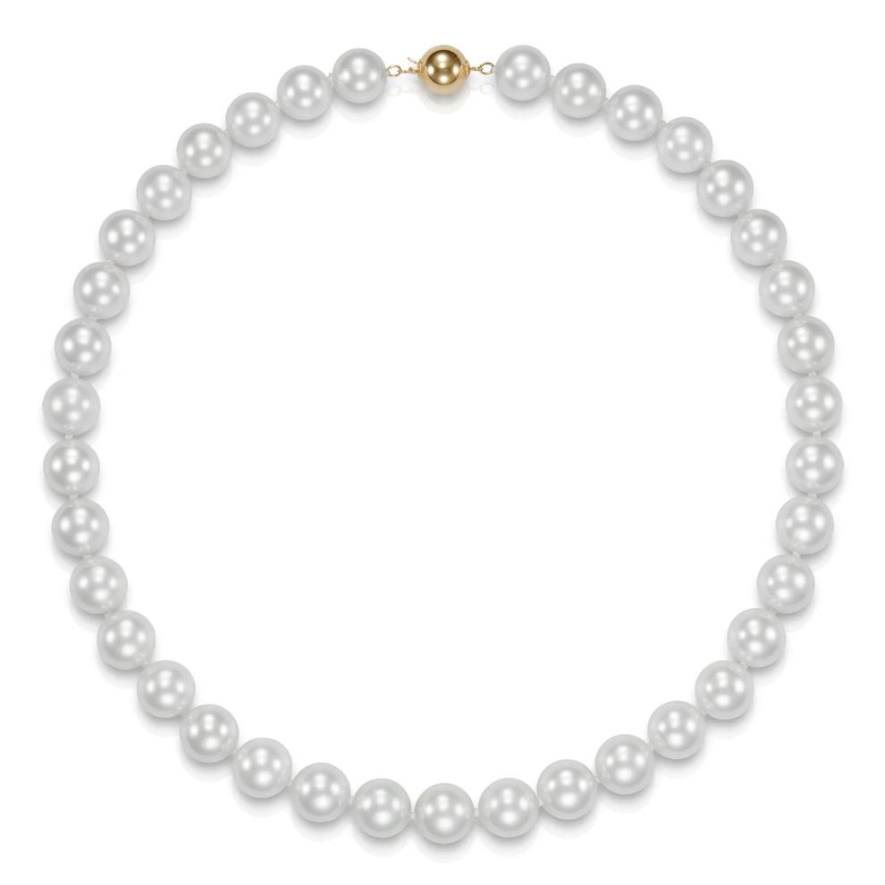 Freshwater Cultured Pearl Strand with Clasp of 14K Yellow Gold – Image 2 of 4