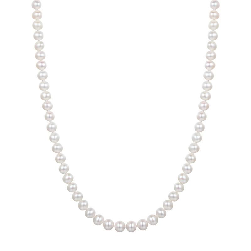 Freshwater Cultured White Button Pearl Box Set in Sterling Silver – Image 4 of 5