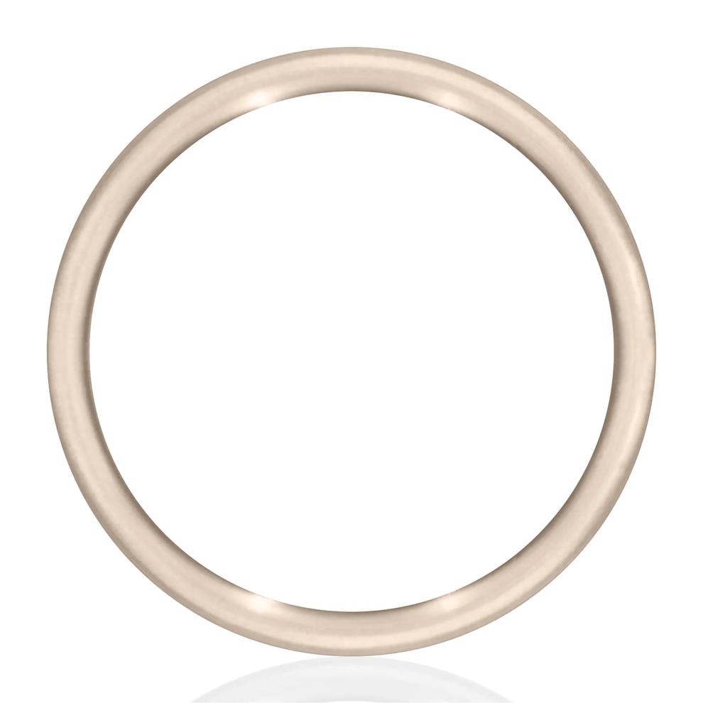 Men&rsquo;s Tantalum Coin Wedding Band in 14K Rose Gold  – Image 2 of 3