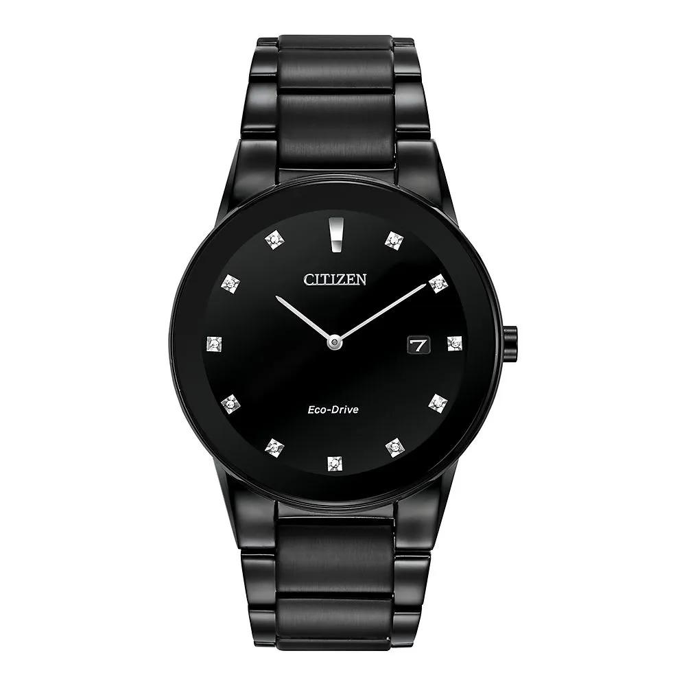 Citizen Axiom Diamond Men's Watch in Black Stainless Steel