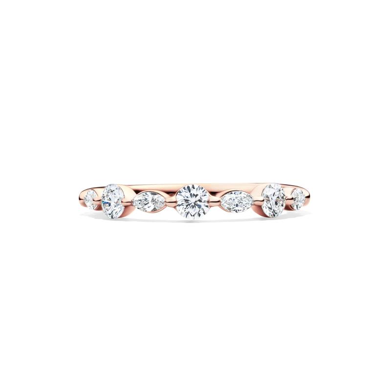 Lab Grown Diamond Wedding Band in 14K Rose Gold &#40;5/8 ct. tw.&#41;  – Image 1 of 4