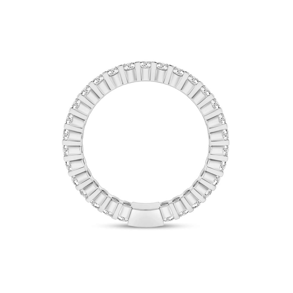 Round-Cut Sizeable Diamond Eternity Band in 14k White Gold (1 ct. tw.) – Image 2 of 3