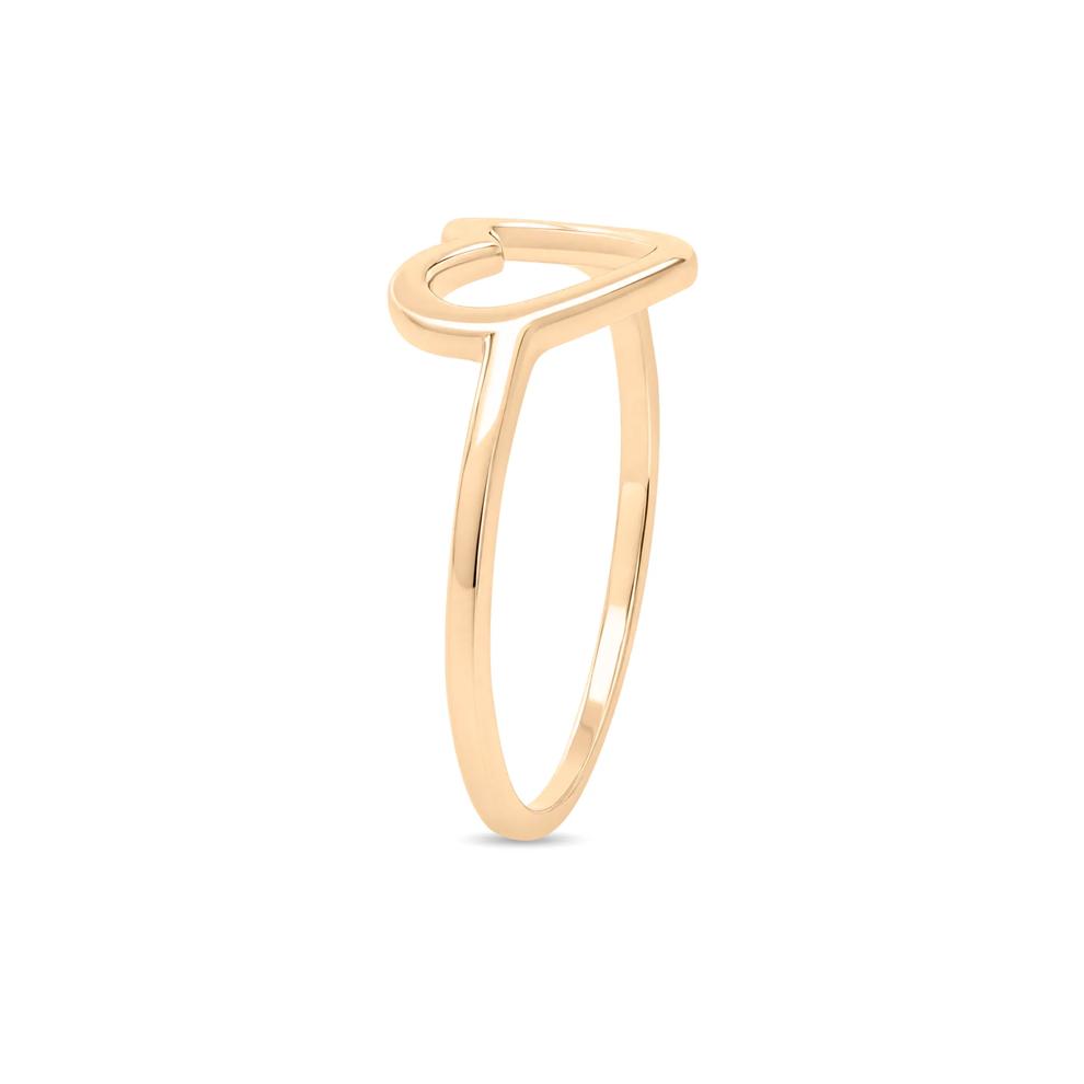 Heart Ring in 14K Gold Vermeil – Image 3 of 4