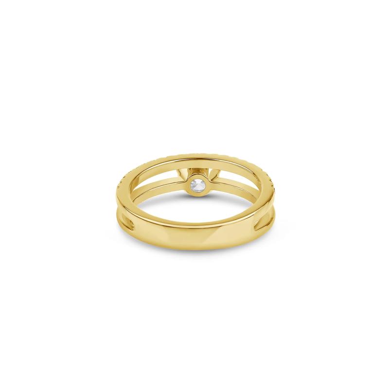 Lab Grown Diamond Multi-Row Ring in 14K Yellow Gold &#40;1 ct. tw.&#41; – Image 4 of 4