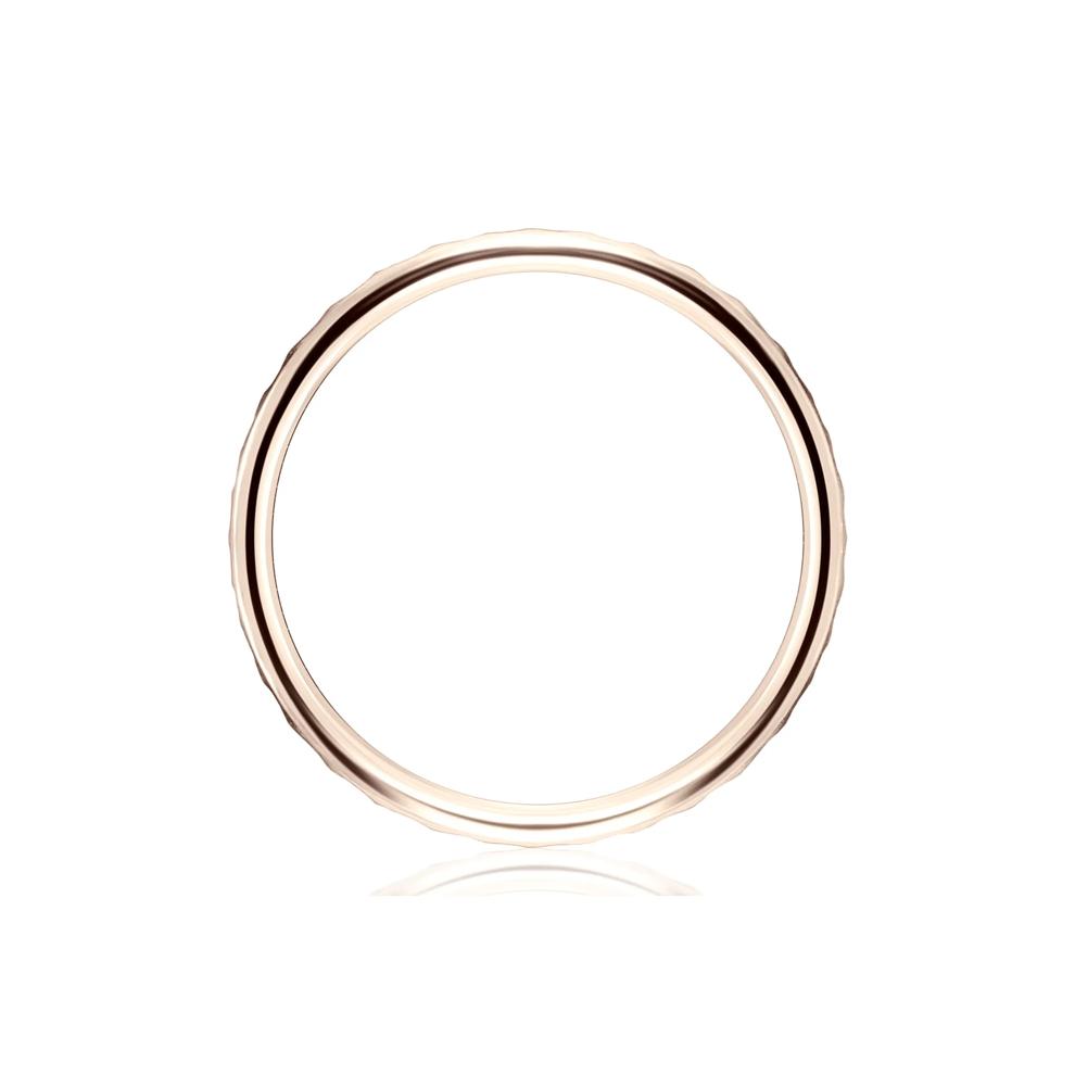 Hammered Band in 14K Rose Gold, 2MM – Image 2 of 3