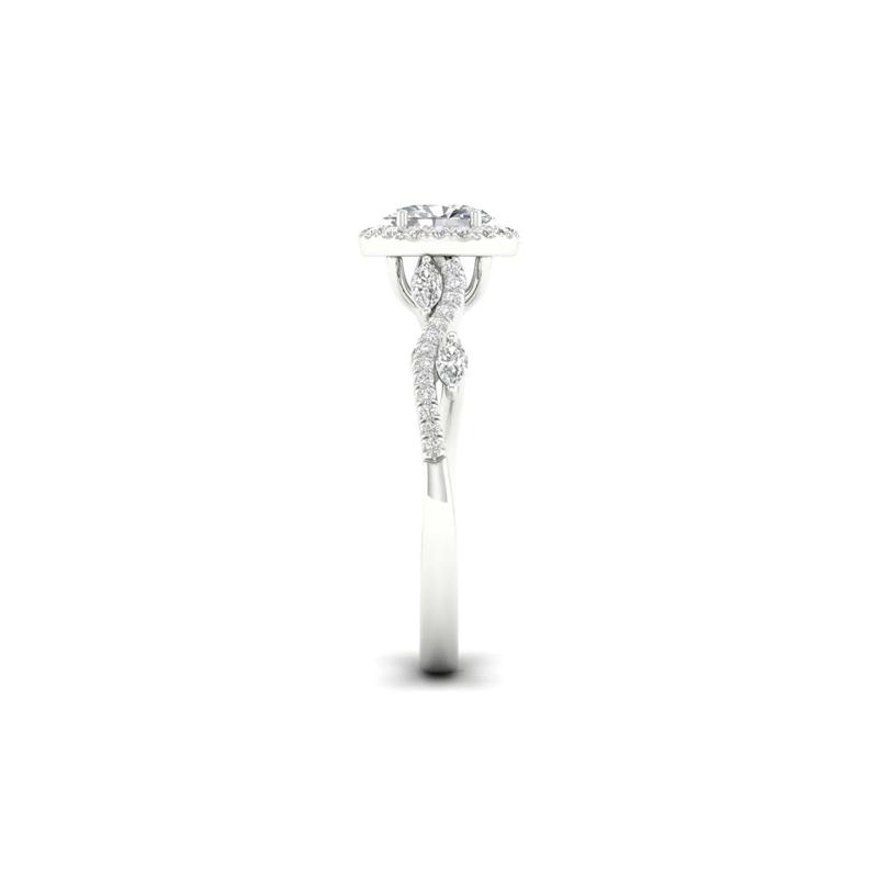 3/4 ct. tw. Diamond Engagement Ring in 14K White Gold – Image 2 of 6