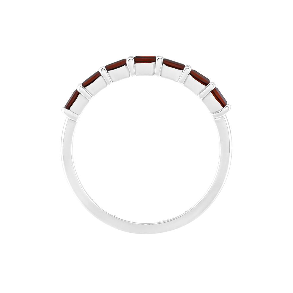 Garnet Baguette Stack Ring in Sterling Silver – Image 2 of 2