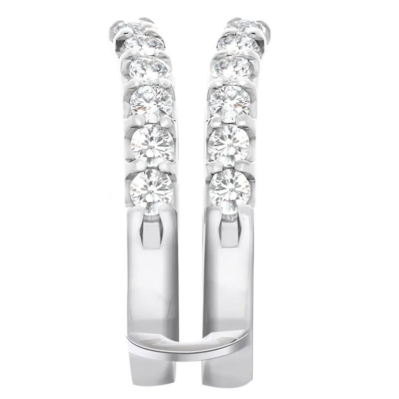 7/8 ct. tw. Diamond Ring Enhancer in 14K White Gold – Image 3 of 4