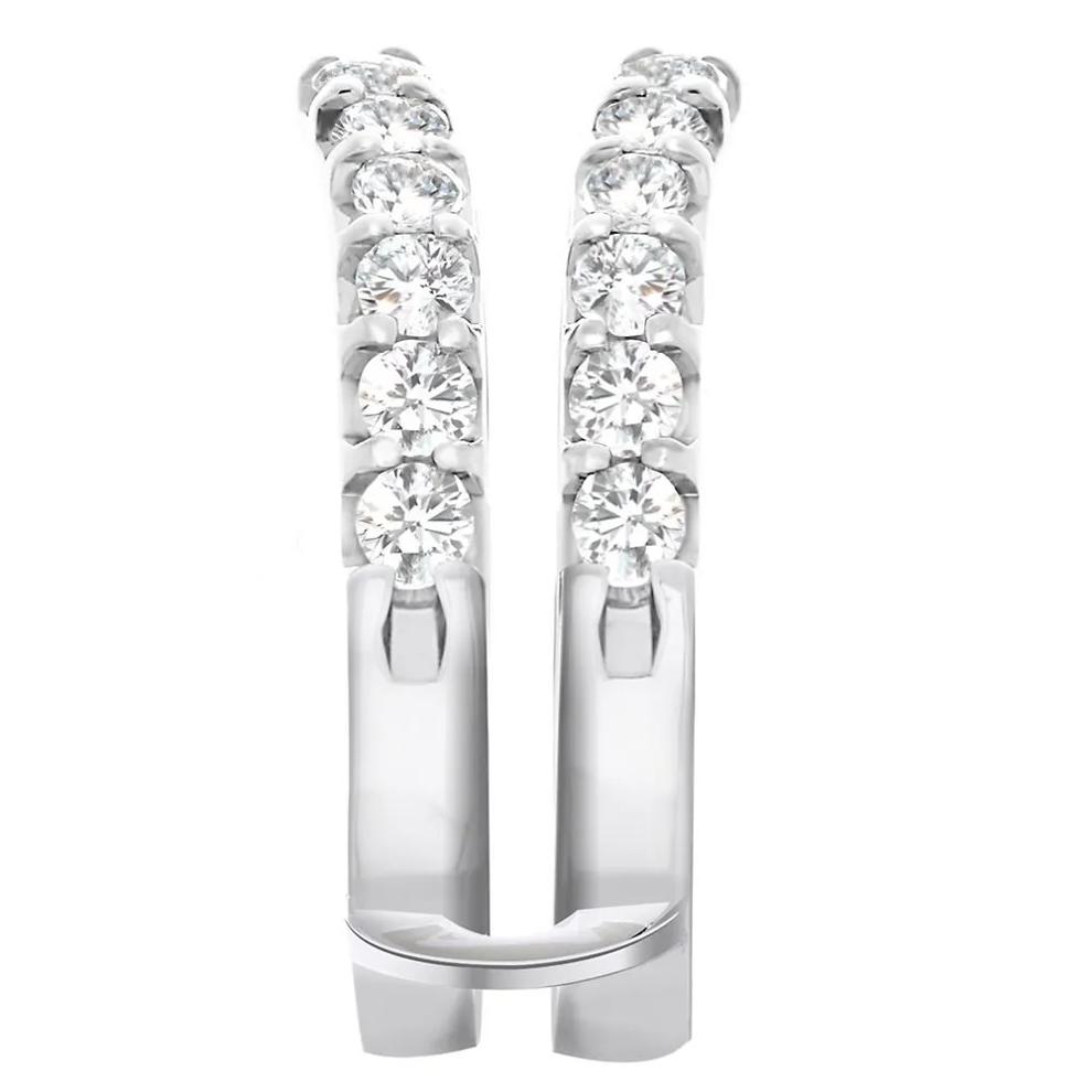 7/8 ct. tw. Diamond Ring Enhancer in 14K White Gold – Image 3 of 4