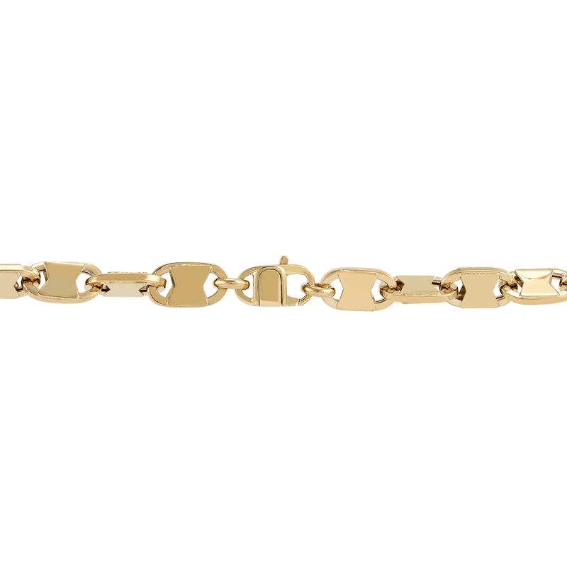 Anchor Chain in 10K Yellow Gold, 6.6MM, 24&quot; – Image 2 of 2