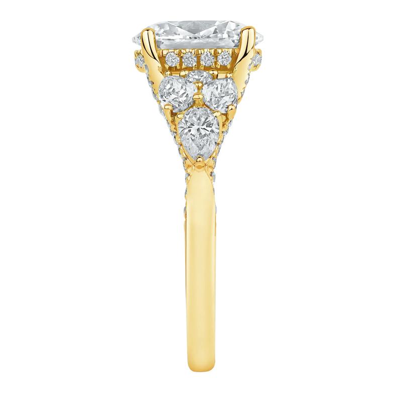 Taylor Lab Grown Diamond Engagement Ring in 14K Yellow Gold &#40;3 1/3 ct. tw.&#41; – Image 3 of 5
