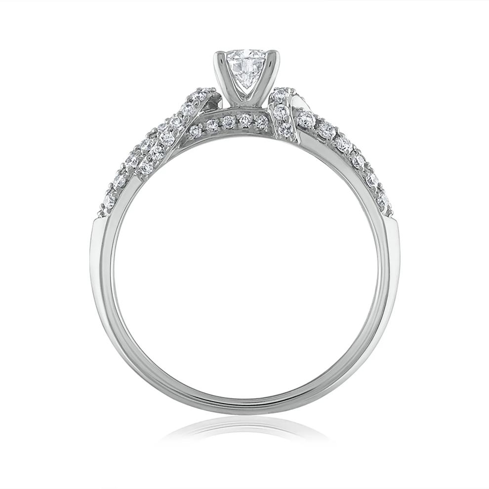 Diamond Engagement Ring in 14K White Gold (5/8 ct. tw.) – Image 2 of 3