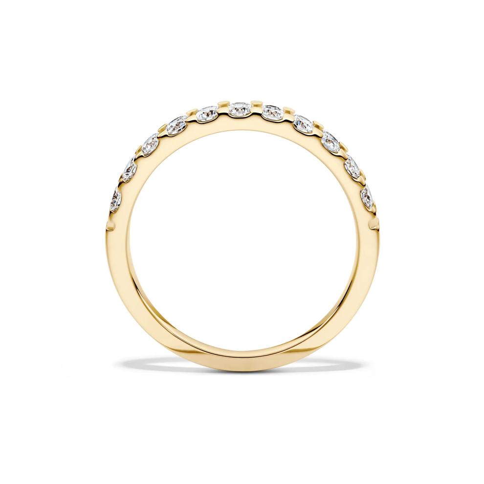 1/2 ct. tw. Lab Grown Diamond Band in 14K Yellow Gold – Image 2 of 4
