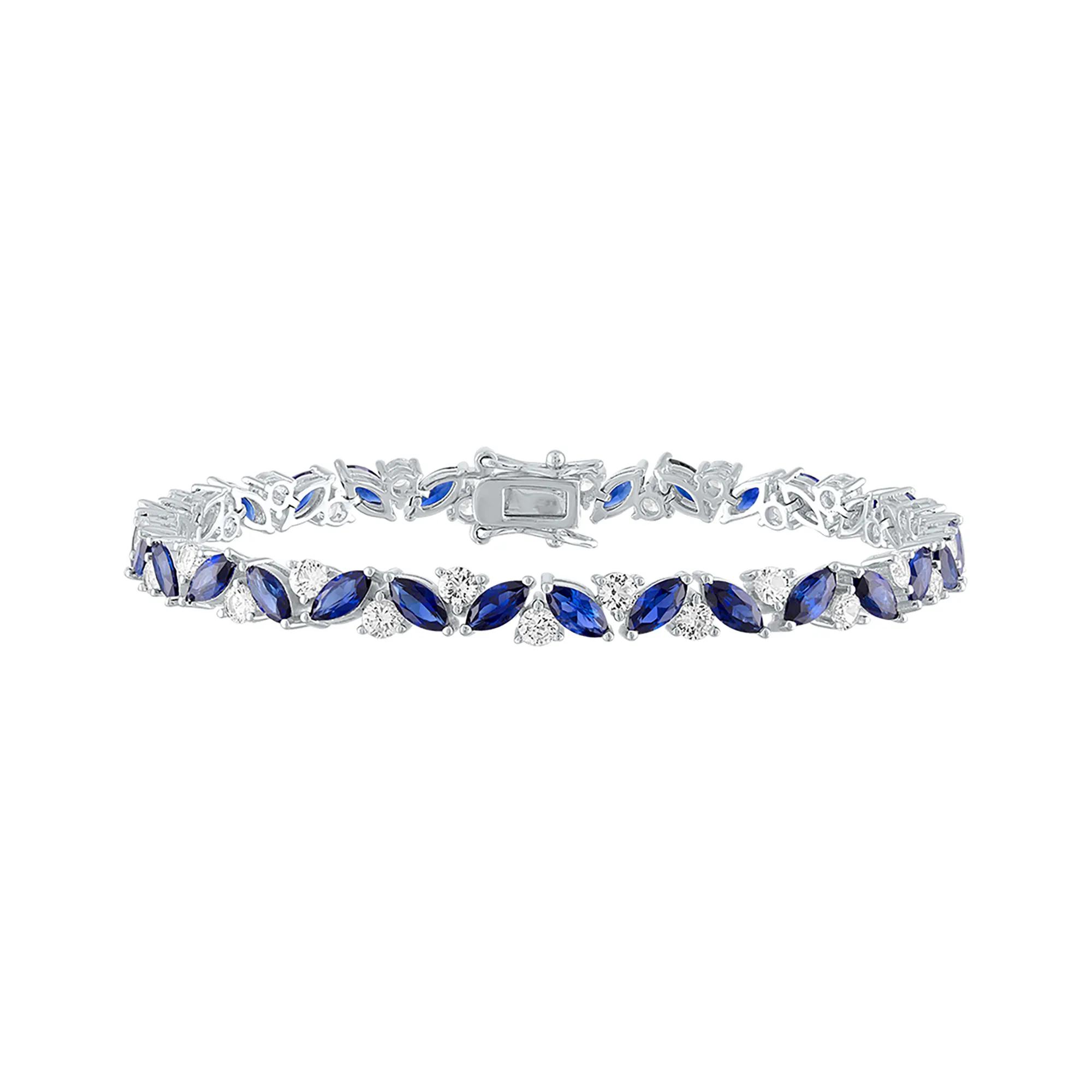 Bracelet Wise blue en saphir bleu