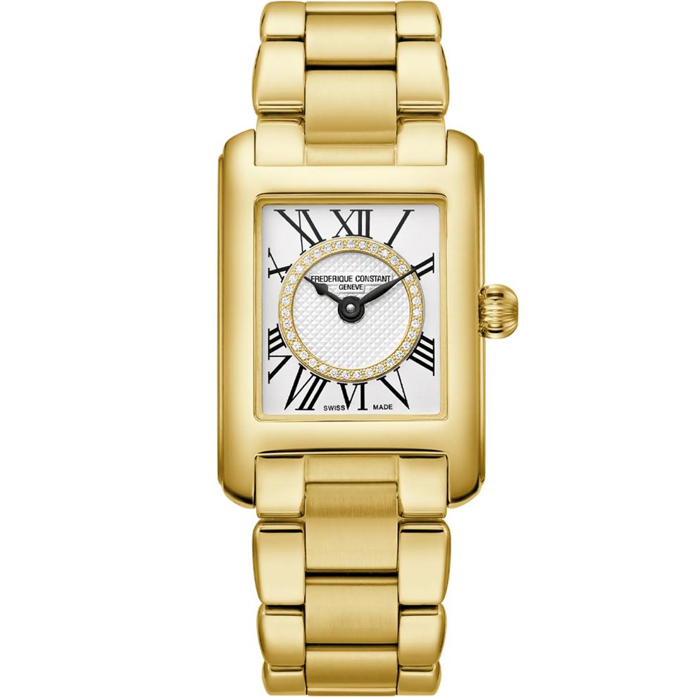 Ladies' Classics Carr&eacute;e Watch in Gold-Toned Stainless Steel – Image 1 of 3
