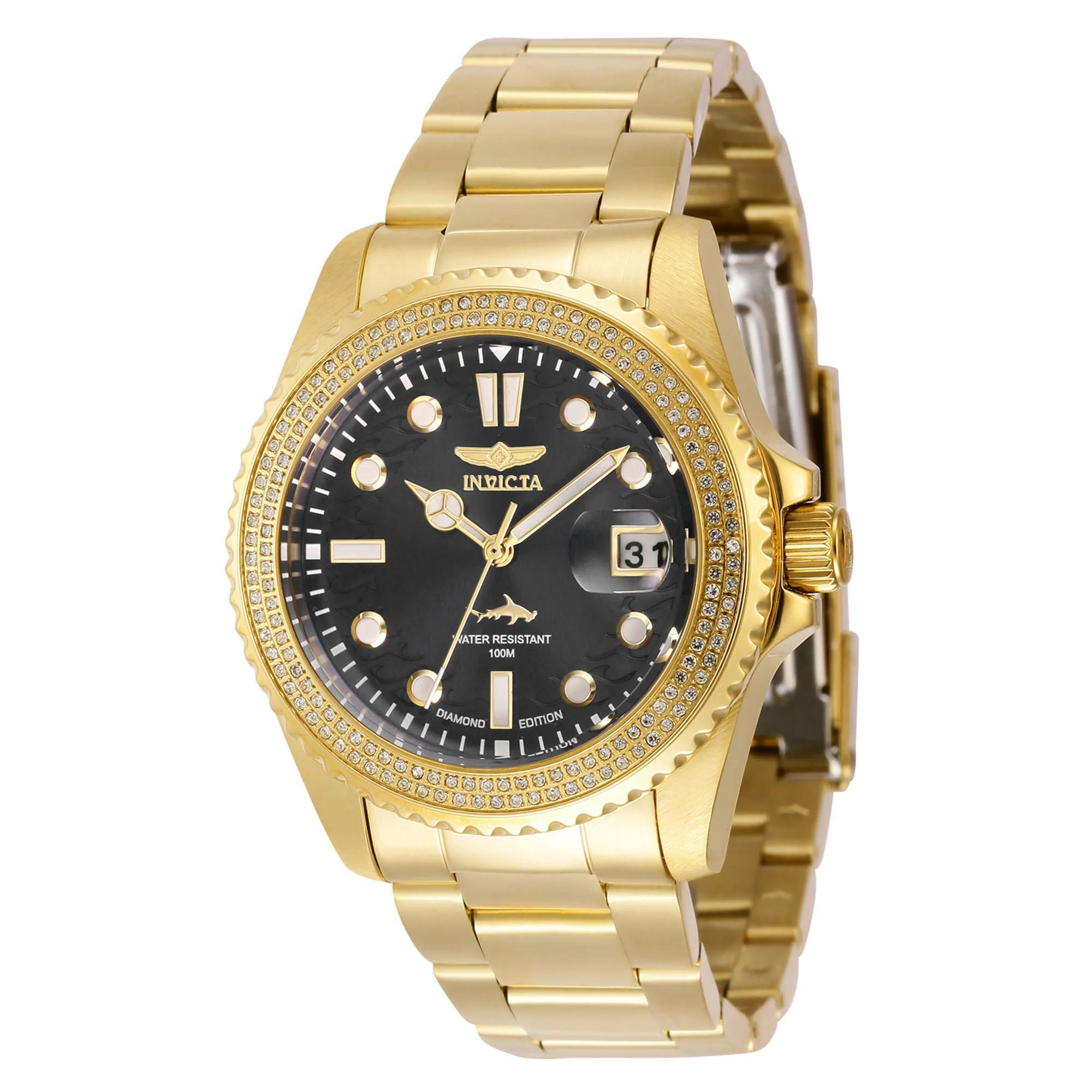Elegant Gold Invicta Women Watch With Gold Dial Invicta Specialty Women main image 3