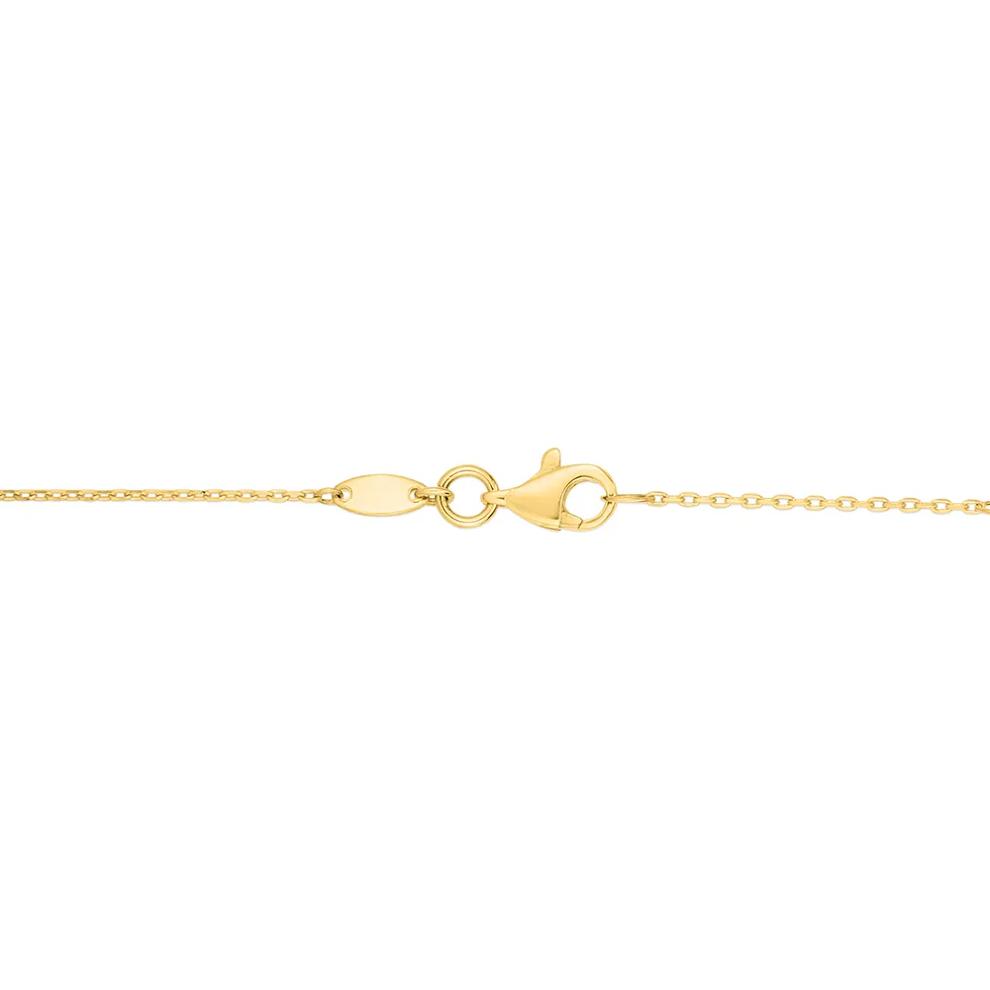 Polished Horn Necklace in 14K Yellow Gold – Image 2 of 3