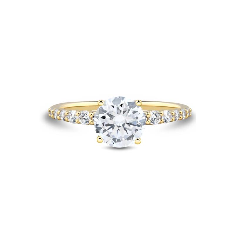 Lab Grown Diamond Engagement Ring in 14K Yellow Gold &#40;2 1/3 ct. tw.&#41; – Image 1 of 3