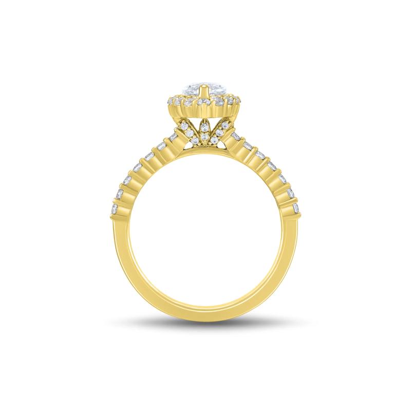 Lab Grown Diamond Engagement Ring in 14K Yellow Gold &#40;1 3/4 ct. tw.&#41; – Image 2 of 3
