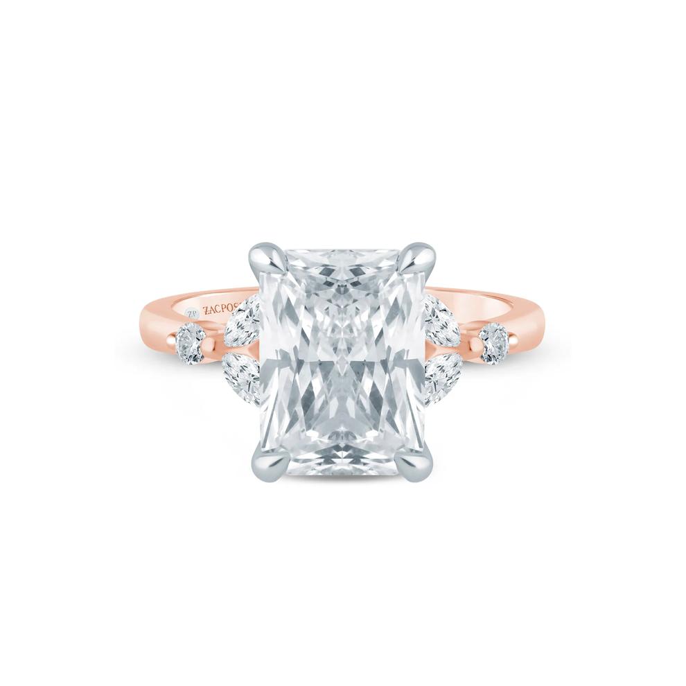 Bea Lab Grown Diamond Engagement Ring in 14K Gold – Image 4 of 6