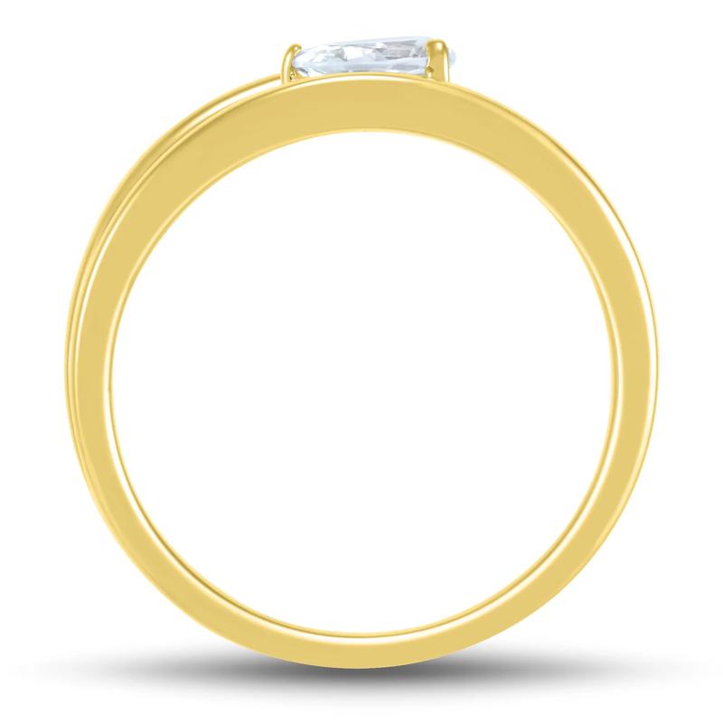 Lab Grown Diamond Solitiare Ring in 10K Yellow Gold &#40;1/3 ct. tw.&#41; – Image 2 of 3