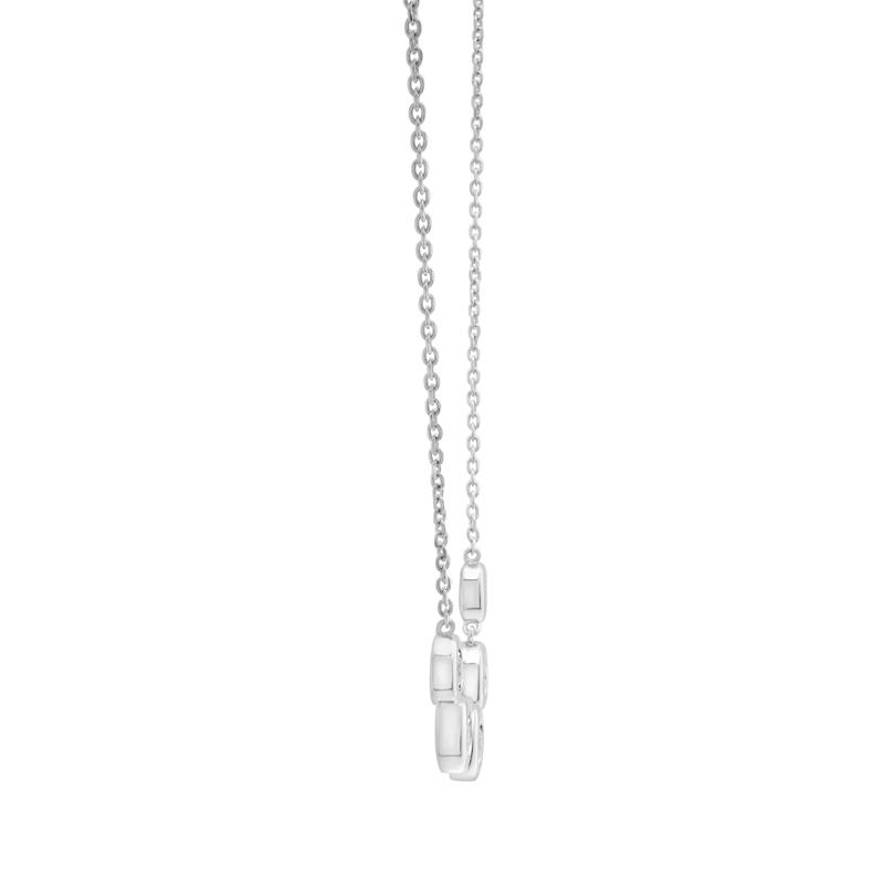 Diamond Necklace in Sterling Silver &#40;1/2 ct. tw.&#41; – Image 3 of 4