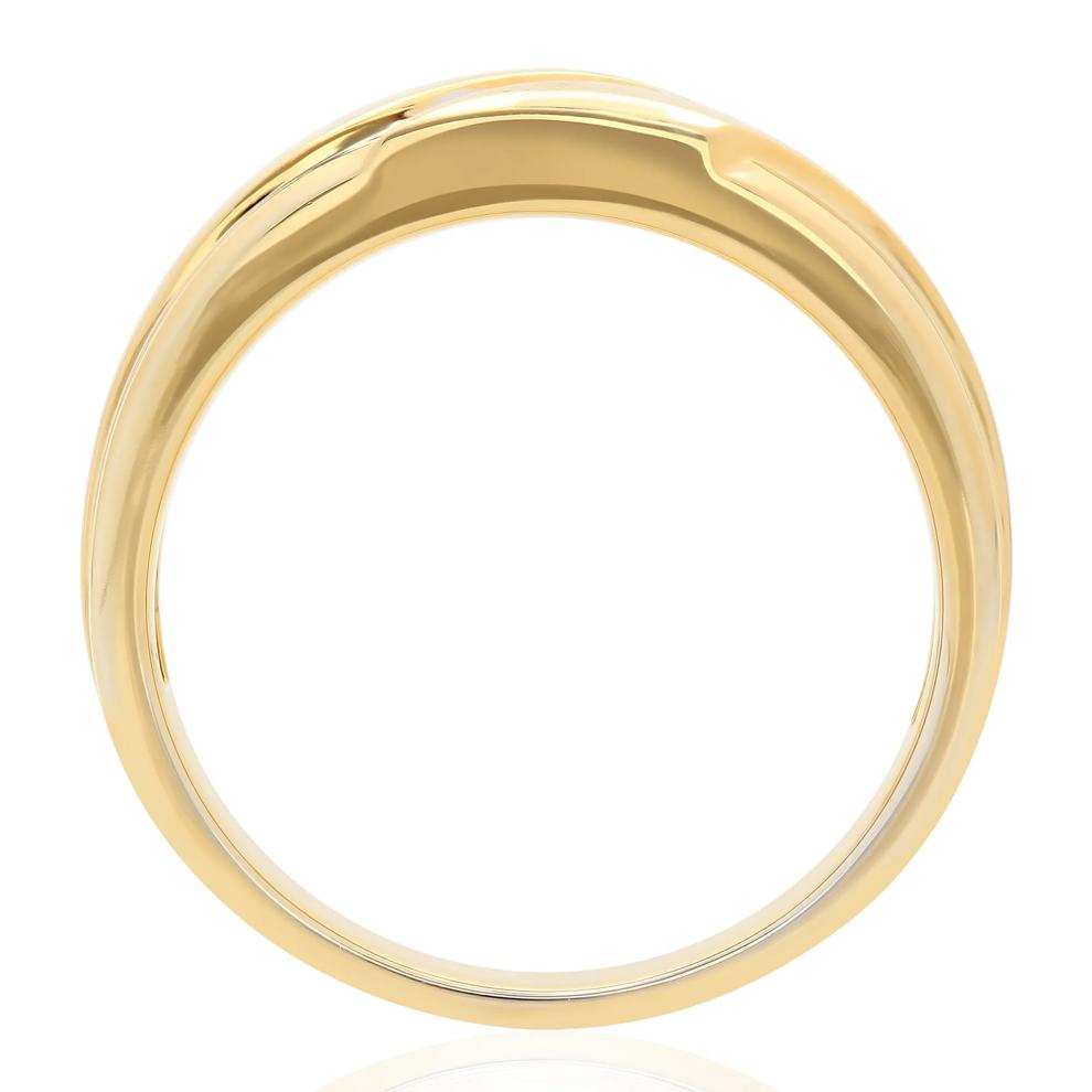 Men's 1/10 ct. tw. Diamond Band in 10K Yellow Gold – Image 2 of 3