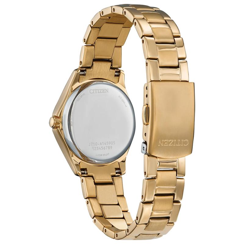 Ladies&#39; Crystal Watch in Gold-Tone Stainless Steel, 30MM – Image 3 of 3