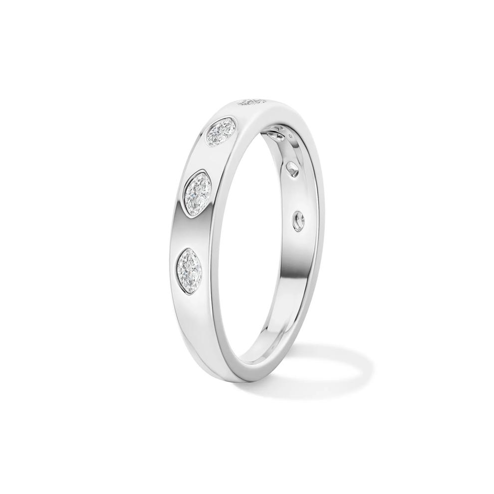 Rosie Lab Grown Diamond Matching Band in Platinum (1/3 ct. tw.) – Image 3 of 4
